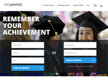 Tablet Screenshot of gradimages.ca